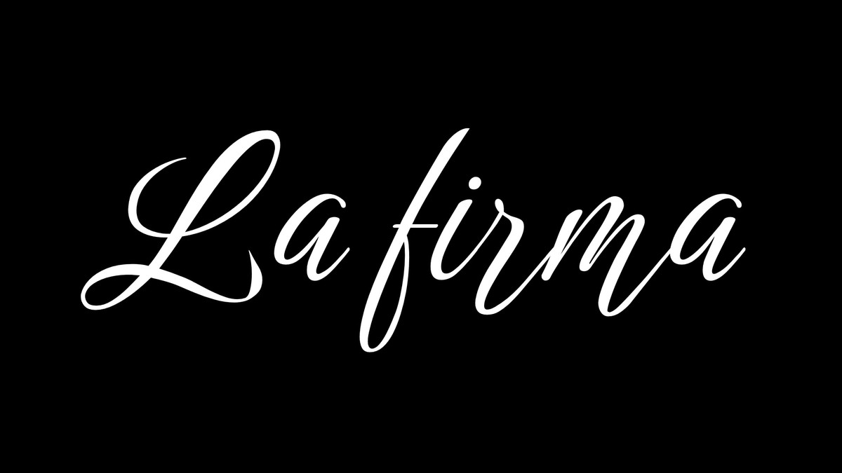 Cortometraje La firma